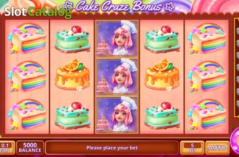 Скрин2. Cake Craze Bonus слот