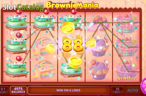 Скрин3. Brownie Mania слот