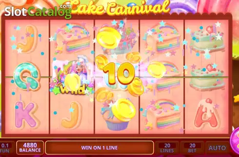 Скрин3. Cake Carnival слот