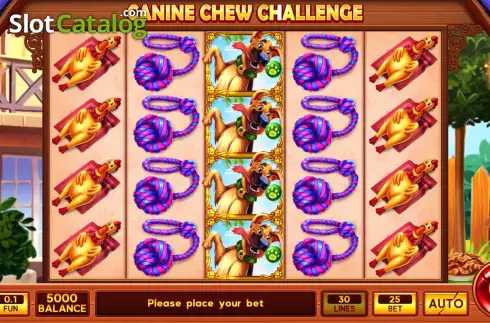 Скрин2. Canine Chew Challenge слот