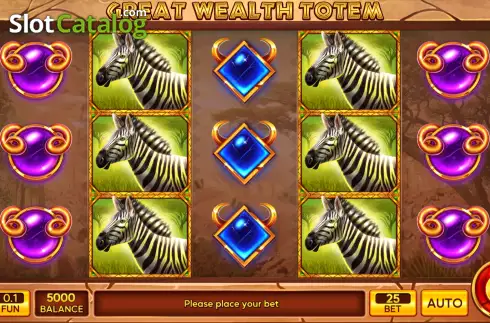 Скрин2. Great Wealth Totem слот