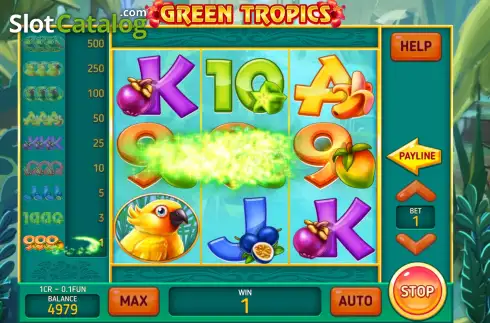 Скрин3. Green Tropics (3x3) слот