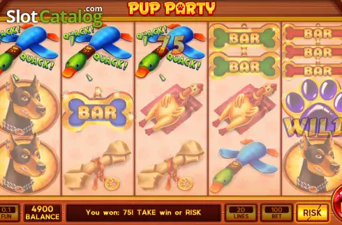 Скрин3. Pup Party слот
