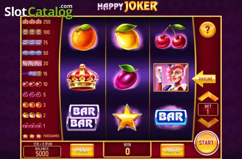 Скрин2. Happy Joker (Pull Tabs) слот