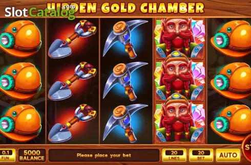 Скрин2. Hidden Gold Chamber слот