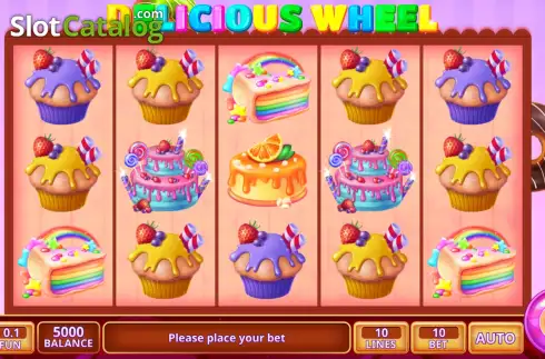 Скрин2. Delicious Wheel слот