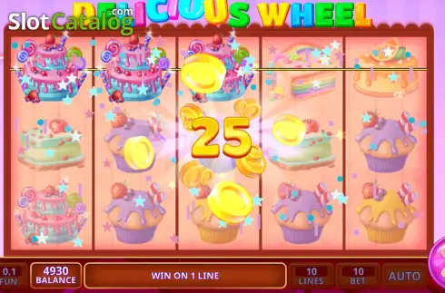 Скрин3. Delicious Wheel слот