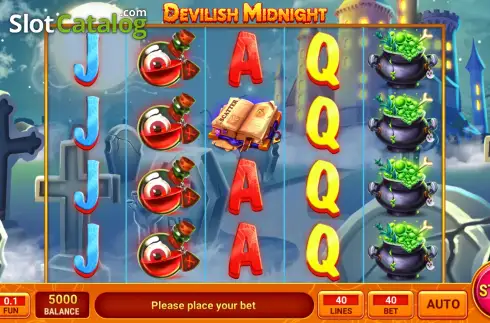 Скрин2. Devilish Midnight слот