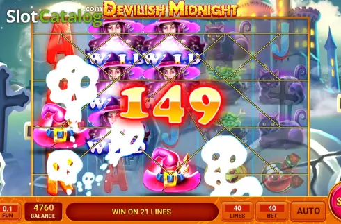 Скрин3. Devilish Midnight слот