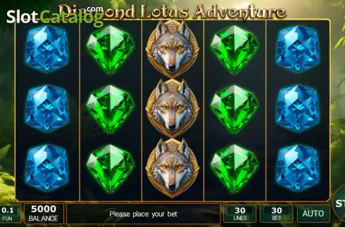 Скрин2. Diamond Lotus Adventure слот