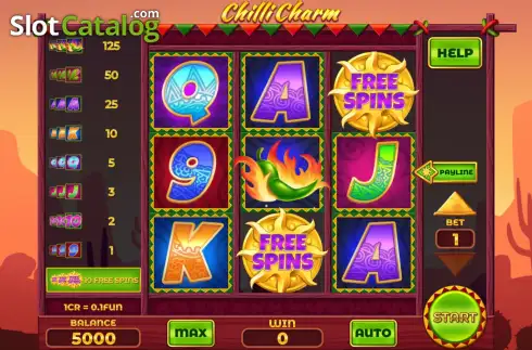 Скрин2. Chilli Charm (Pull Tabs) слот