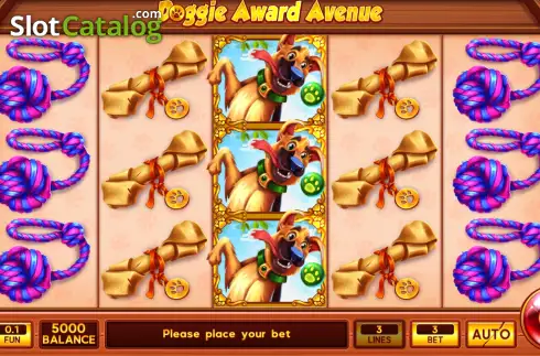 Скрин2. Doggie Award Avenue слот