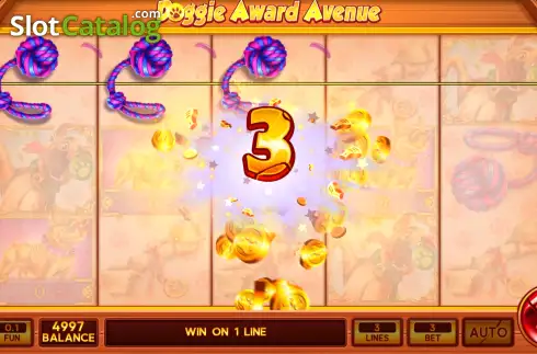 Скрин3. Doggie Award Avenue слот