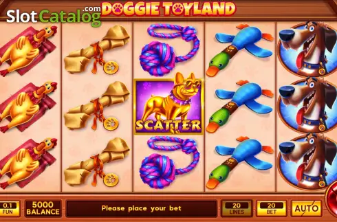 Скрин2. Doggie Toyland слот