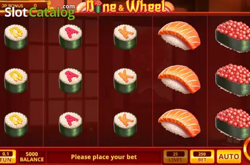 Скрин2. Dine & Wheel слот