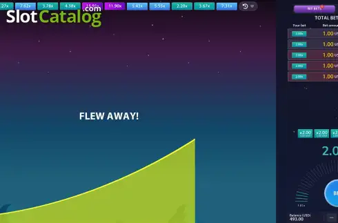 Скрин3. Rainbow Pilot слот