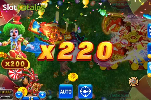 Скрин3. Ocean King Plus Circus слот
