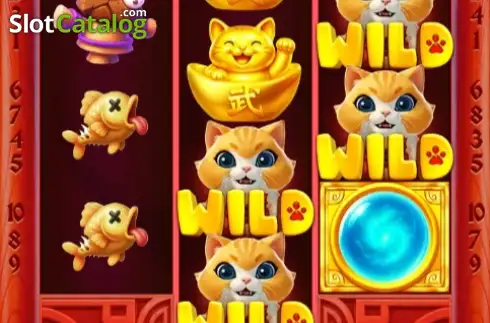 Скрин2. Dojo Meow слот