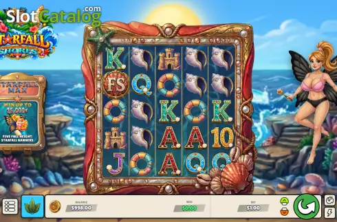 Скрин2. Starfall Shores слот