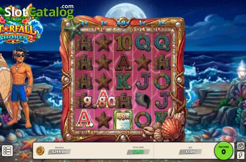 Скрин3. Starfall Shores слот