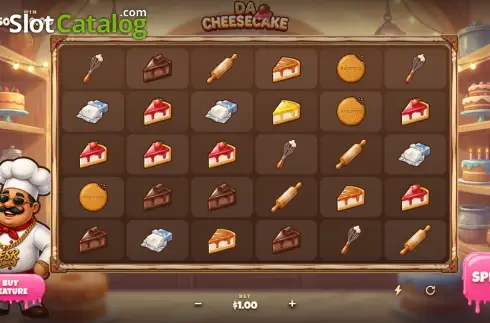 Скрин2. Da Cheesecake слот