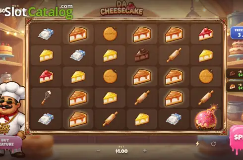 Скрин3. Da Cheesecake слот