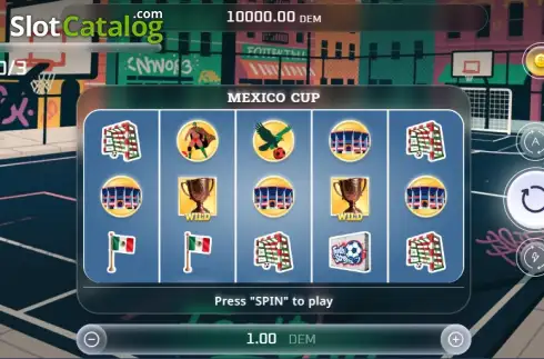 Скрин2. Mexico Cup слот