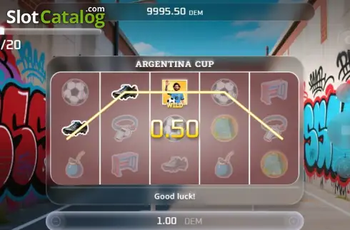 Скрин3. Argentina Cup слот