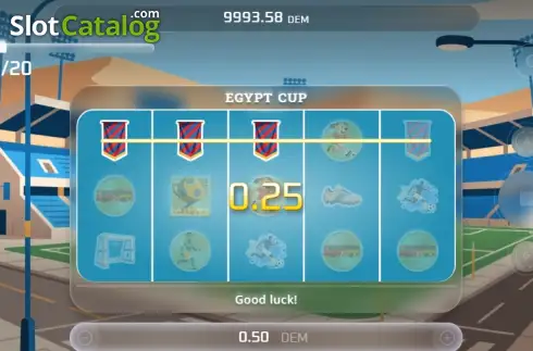 Скрин3. Egypt Cup слот