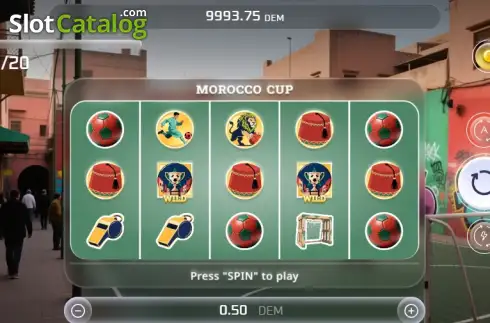 Скрин2. Morocco Cup слот