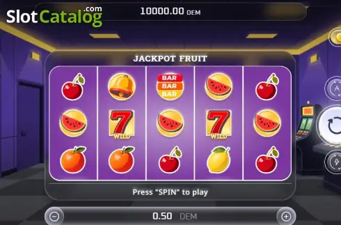 Скрин2. Jackpot Fruit слот