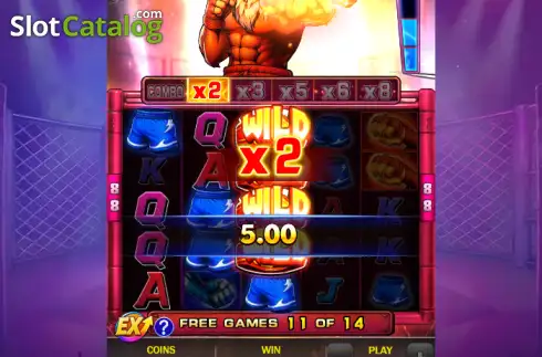 Скрин3. Brawl Rooster слот