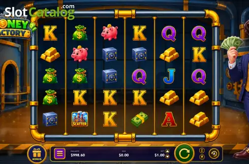 Скрин2. Money Factory слот