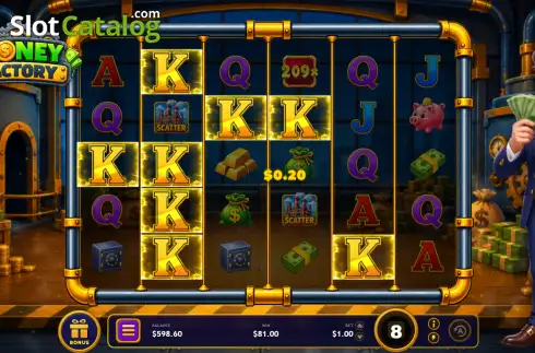 Скрин3. Money Factory слот
