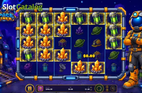 Скрин3. Space Miner слот