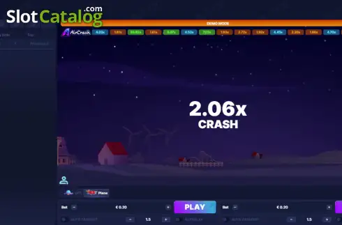 Скрин2. Aircrash слот
