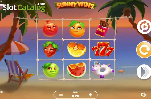 Скрин2. Sunny Wins слот