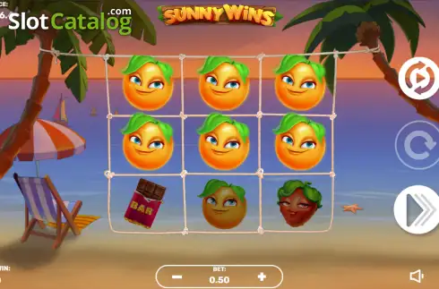 Скрин3. Sunny Wins слот