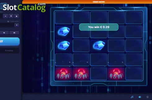 Скрин3. Crystal Mines слот