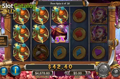 Скрин3. Pirate Gold (Antplay) слот