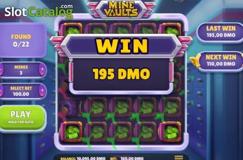 Скрин3. Mine Vaults слот