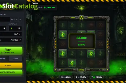 Скрин3. Mines Hazard Zone слот