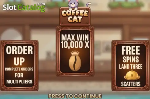 Скрин2. Coffee Cat слот