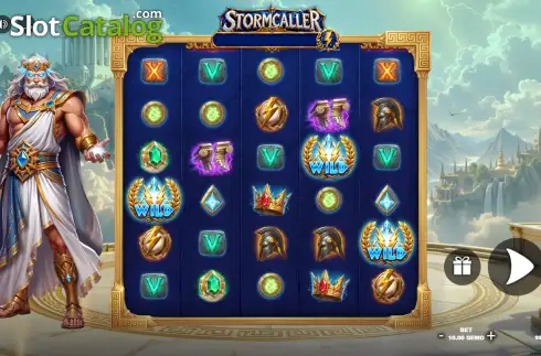 Скрин2. Stormcaller слот