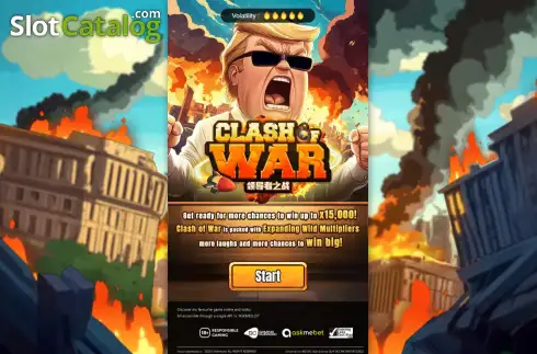 Скрин2. Clash of War слот