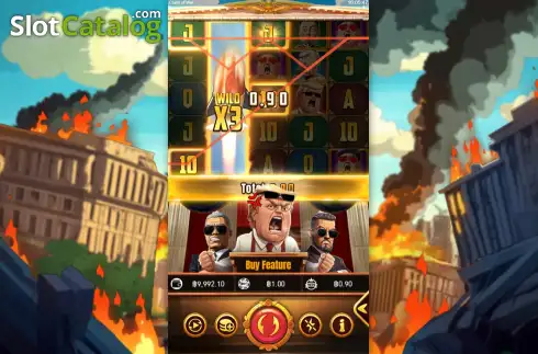 Скрин5. Clash of War слот
