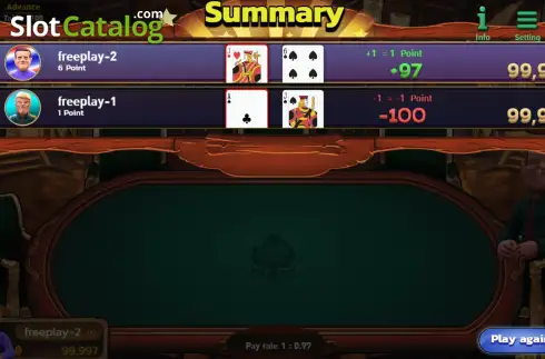 Скрин3. Teekai 2 Cards Night Club слот