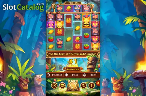 Скрин2. Tiki Paradise (Askmeslot) слот