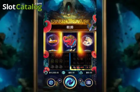 Скрин3. Kraken Treasure слот