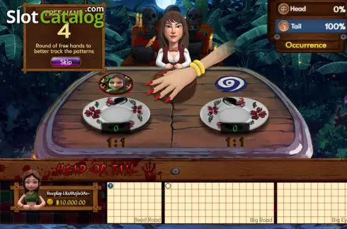 Скрин2. Head of Tail Arcade слот